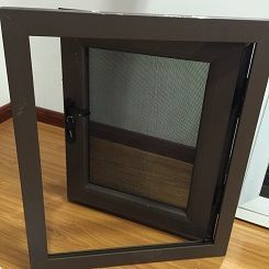 华建铝业门窗新款1.8厚304不锈钢防盗金刚网纱窗 坚固守护，尽显品质